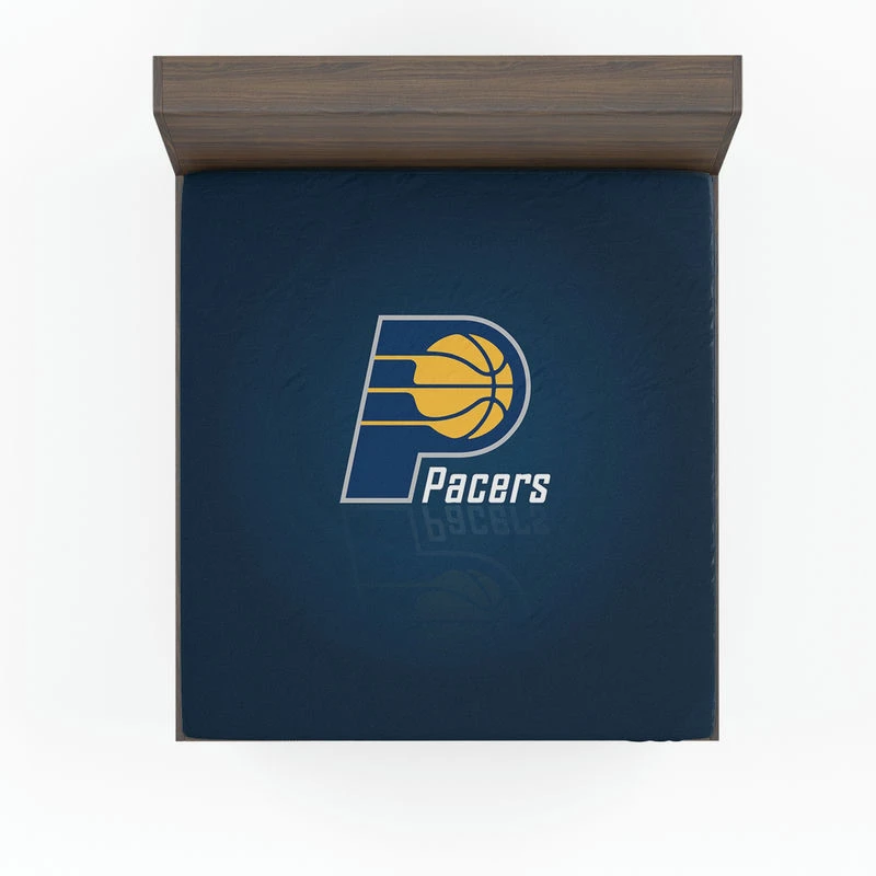 Indiana Pacers Energetic NBA Basketball Team Fitted Sheet