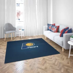 Indiana Pacers Energetic NBA Basketball Team Rug 2