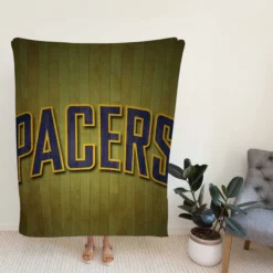 Indiana Pacers Popular NBA Basketball Club Fleece Blanket