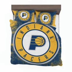 Indiana Pacers Strong NBA Basketball Team Bedding Set 1