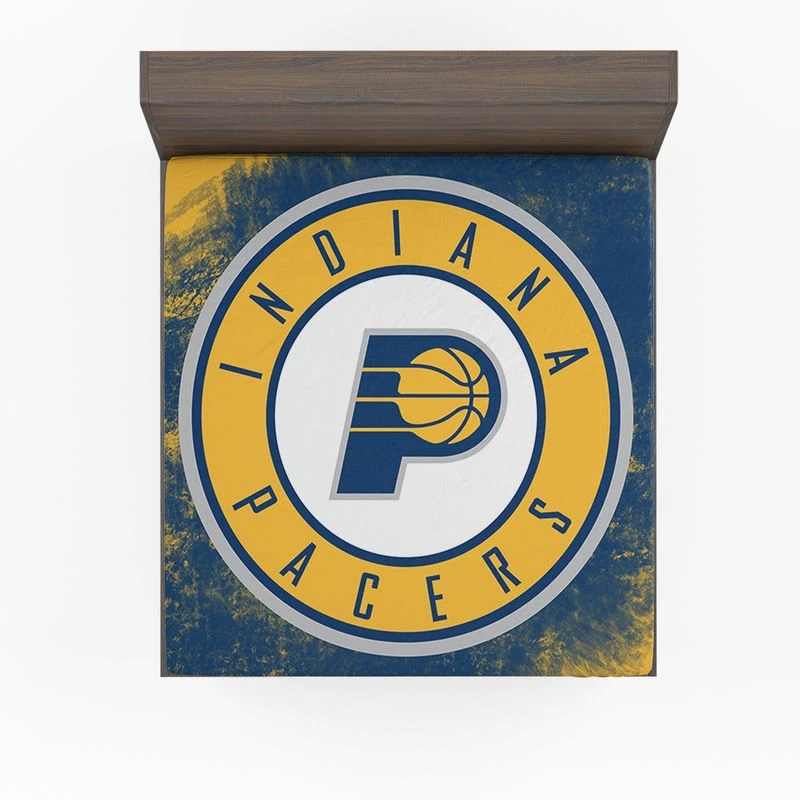 Indiana Pacers Strong NBA Basketball Team Fitted Sheet