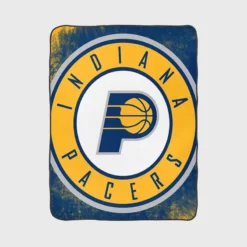 Indiana Pacers Strong NBA Basketball Team Fleece Blanket 1