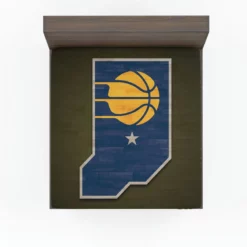Indiana Pacers Top Ranked NBA Basketball Team Fitted Sheet