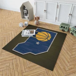 Indiana Pacers Top Ranked NBA Basketball Team Rug 1