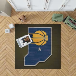 Indiana Pacers Top Ranked NBA Basketball Team Rug