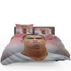 Inspirational Sports Player Cristiano Ronaldo Bedding Set