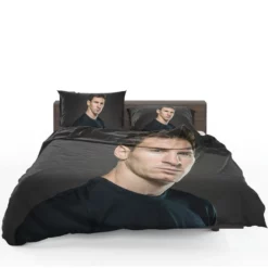 Inspirational Sports Player Lionel Messi Bedding Set