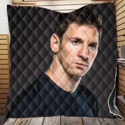 Inspirational Sports Player Lionel Messi Quilt Blanket