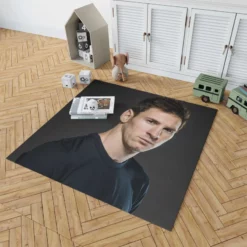 Inspirational Sports Player Lionel Messi Rug 1