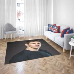 Inspirational Sports Player Lionel Messi Rug 2