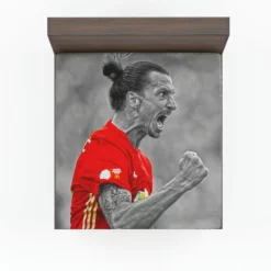 Inspiring Football Zlatan Ibrahimovic Fitted Sheet