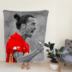 Inspiring Football Zlatan Ibrahimovic Fleece Blanket