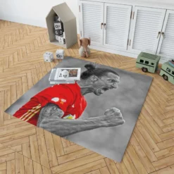 Inspiring Football Zlatan Ibrahimovic Rug 1