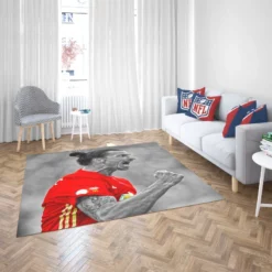 Inspiring Football Zlatan Ibrahimovic Rug 2