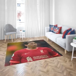 Inspiring Liverpool Football Roberto Firmino Rug 2