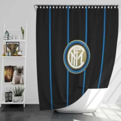 Inter Milan Classic Football Team Shower Curtain