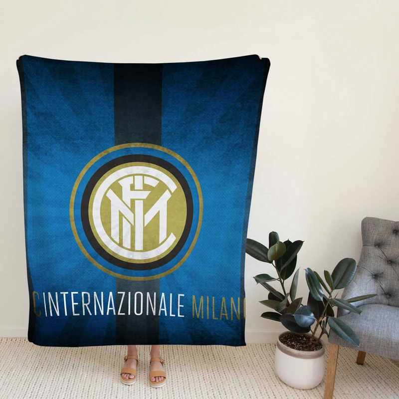 Inter Milan Energetic Football Club Fleece Blanket