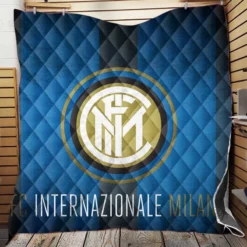Inter Milan Energetic Football Club Quilt Blanket