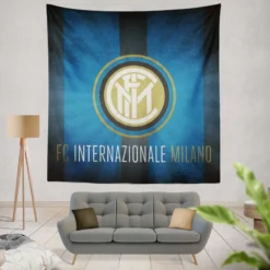 Inter Milan Energetic Football Club Tapestry