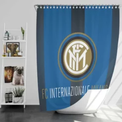 Inter Milan Excellent Football Club Shower Curtain