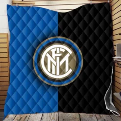 Inter Milan Italian Football Club Quilt Blanket