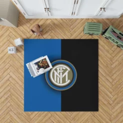 Inter Milan Italian Football Club Rug