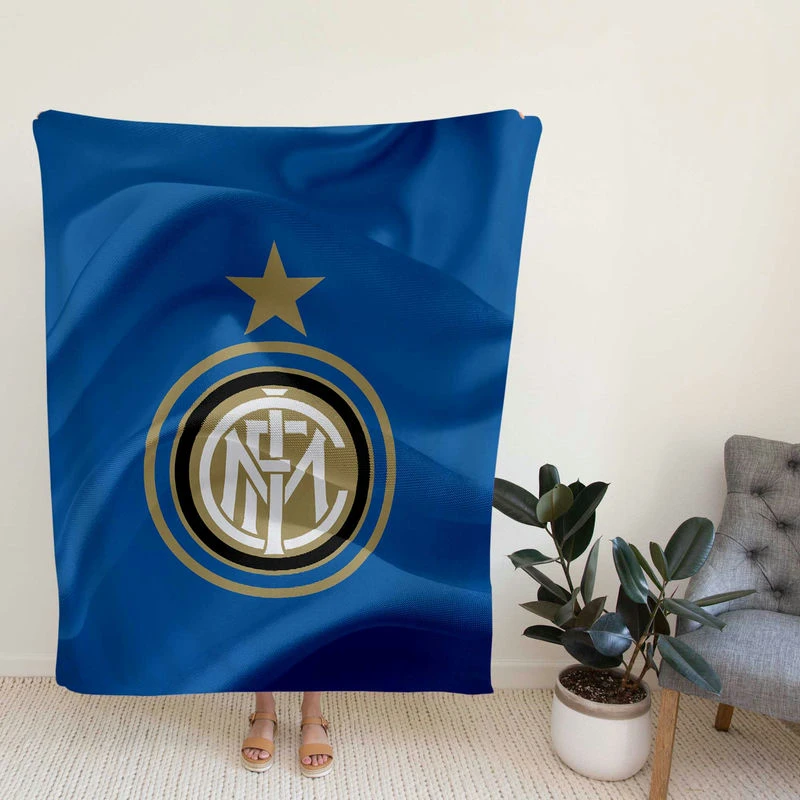 Inter Milan Popular Football Club Fleece Blanket