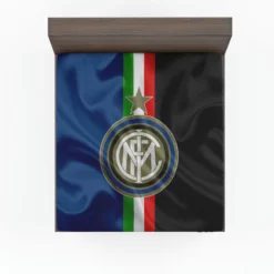 Inter Milan Strong Italian Club Logo Fitted Sheet