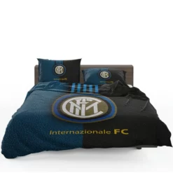 Inter Milan Top Ranked Football Club Logo Bedding Set