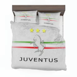 Italian Popular Soccer Club Juve Logo Bedding Set 1