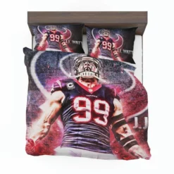 JJ Watt Classic NFL American Football Player Bedding Set 1