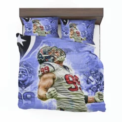 JJ Watt Houston Texans Exciting NFL Football Player Bedding Set 1