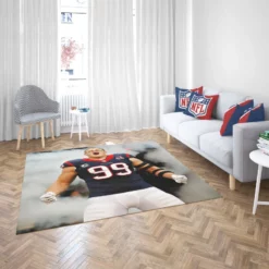 JJ Watt Professional NFL American Football Player Rug 2