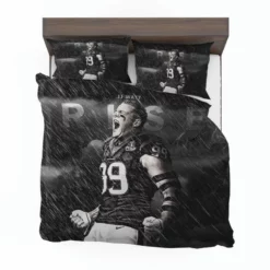 JJ Watt Top Ranked NFL American Football Player Bedding Set 1