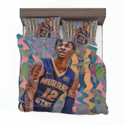 Ja Morant Energetic NBA Basketball Player Bedding Set 1