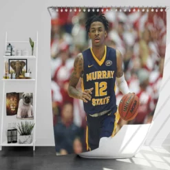 Ja Morant Popular NBA Basketball Player Shower Curtain