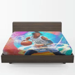 Ja Morant Strong NBA Basketball Player Fitted Sheet 1