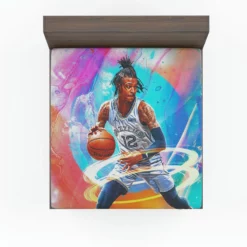 Ja Morant Strong NBA Basketball Player Fitted Sheet