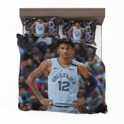 Ja Morant Top Ranked NBA Basketball Player Bedding Set 1