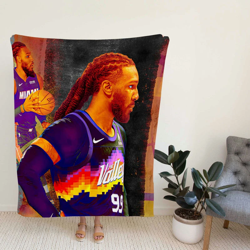 Jae Crowder Energetic NBA Basketball Player Fleece Blanket