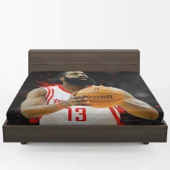 James Edward Harden Jr NBA Basketball Player Fitted Sheet 1