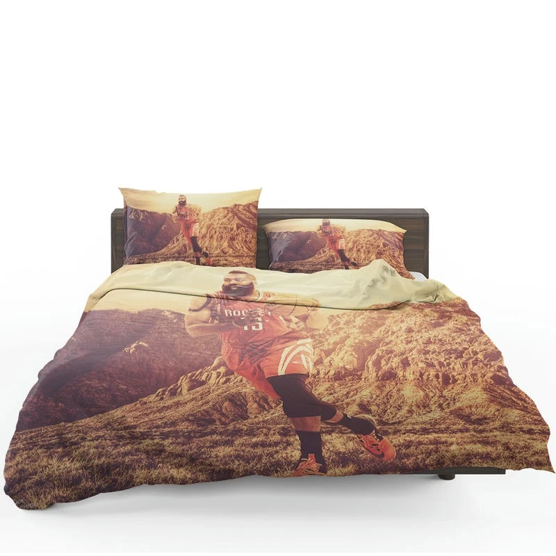 James Harden Energetic NBA Basketball Player Bedding Set