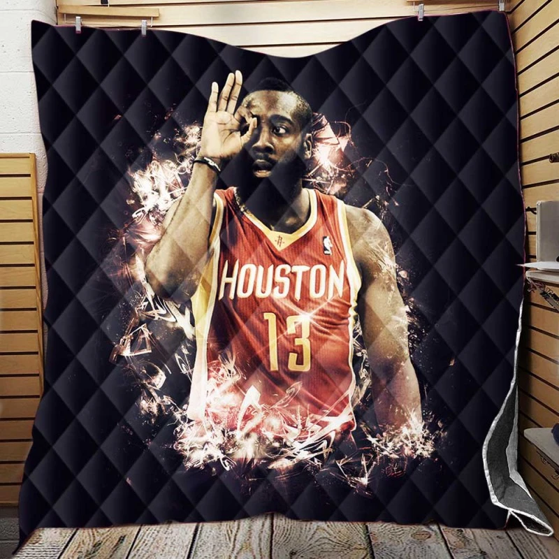 James Harden Philadelphia 76ers Top Player Quilt Blanket