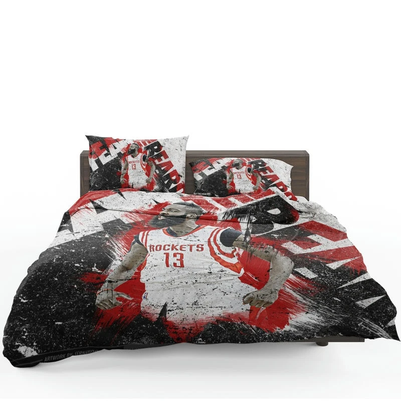 James Harden Professional NBA Basketball Player Bedding Set