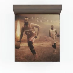 James Harden Strong NBA Basketball Player Fitted Sheet