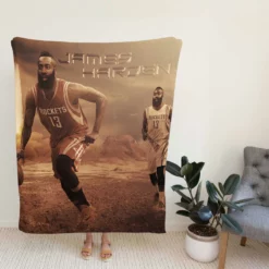 James Harden Strong NBA Basketball Player Fleece Blanket