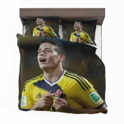 James Rodriguez Colombian Football Player Bedding Set 1