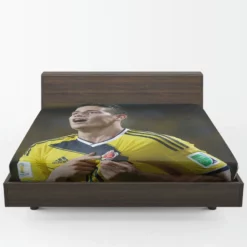 James Rodriguez Colombian Football Player Fitted Sheet 1