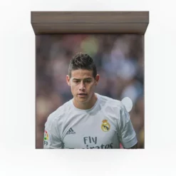 James Rodriguez Colombian Football Player on National Team Fitted Sheet