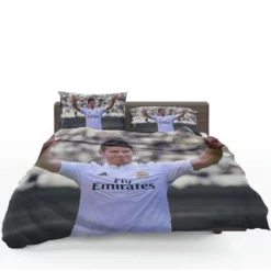 James Rodriguez Energetic Real Madrid Football Player Bedding Set
